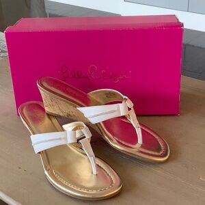 Lilly Pulitzer wedge sandal